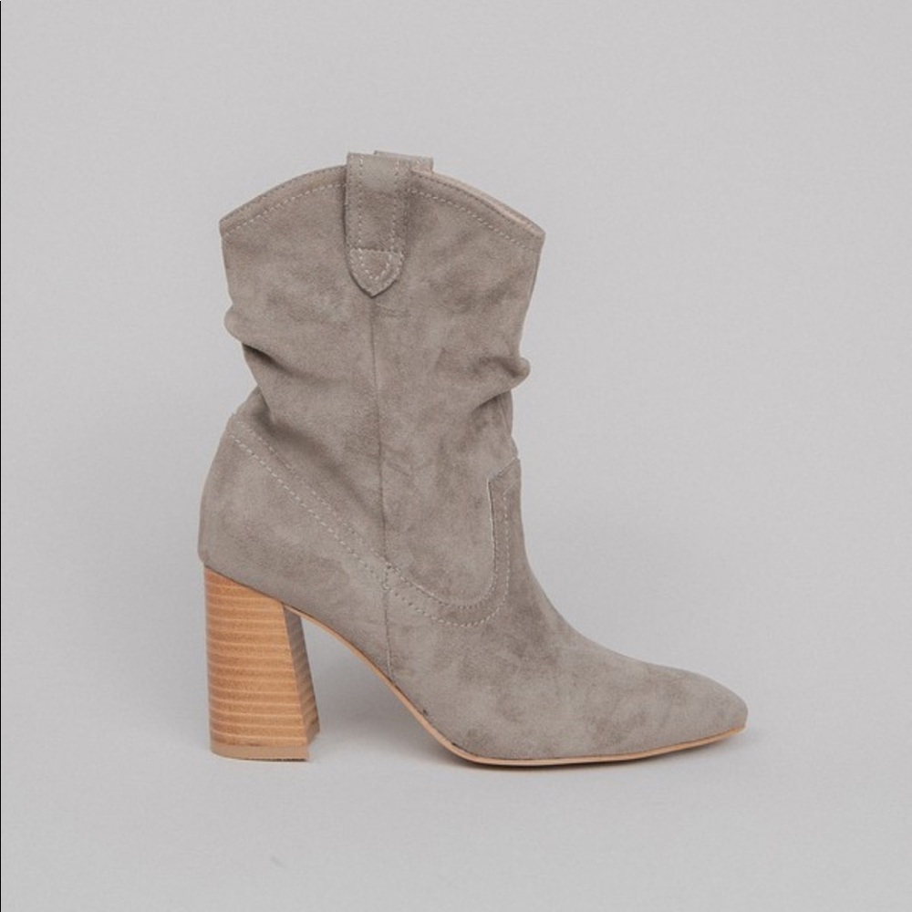 COMING SOON Stone wash western booties